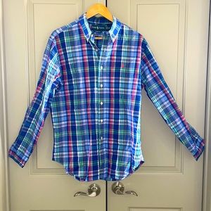 LIKE NEW plaid Ralph Lauren shirt!